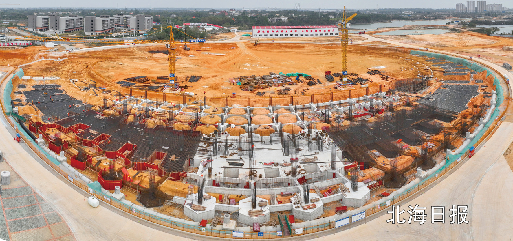 中国东盟（北海）体育实训基地项目建设加紧推进