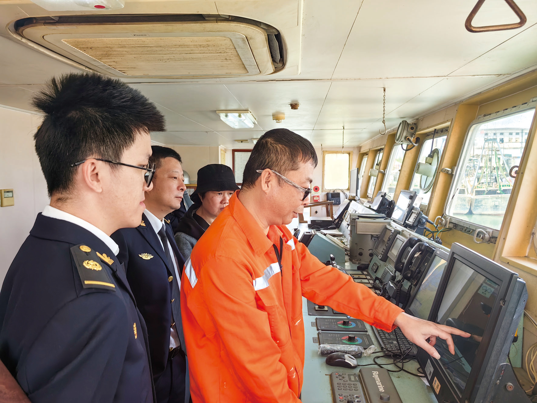 上船学习调研 优化航海服务