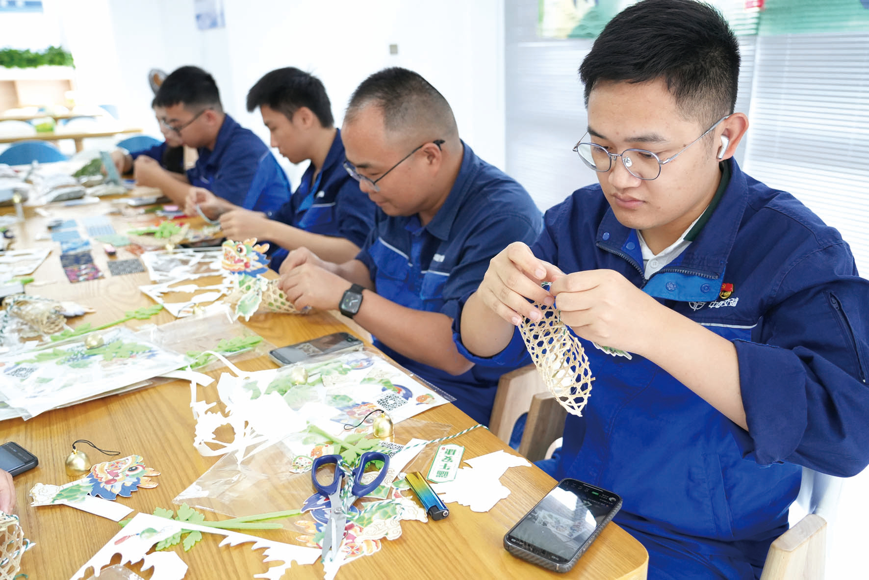 粽叶飘香进工地